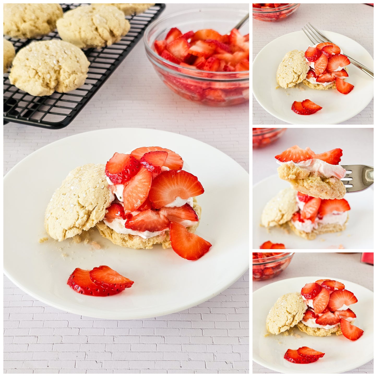 Gluten Free Strawberry Shortcake 1