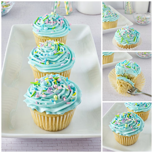 Gluten Free White Cupcakes 4