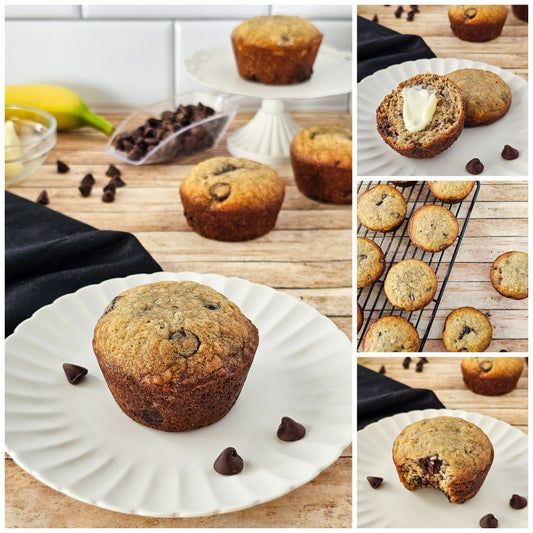 Banana Chocolate Chip Muffins 5
