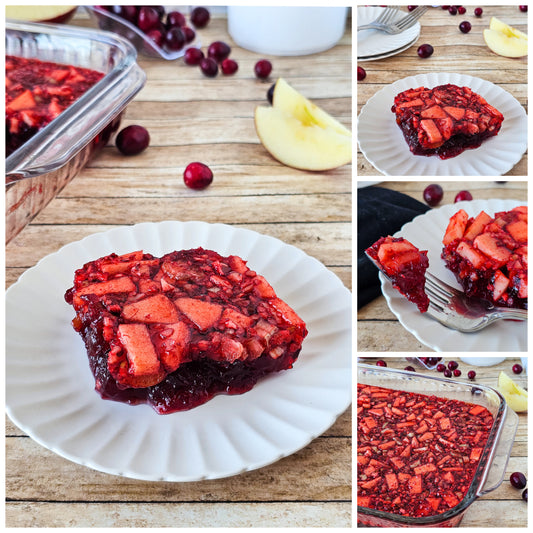 Cranberry Apple Jello Salad 3
